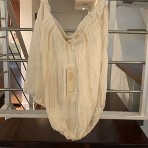 NWT Ramy Brook Lurex Yanni tube top